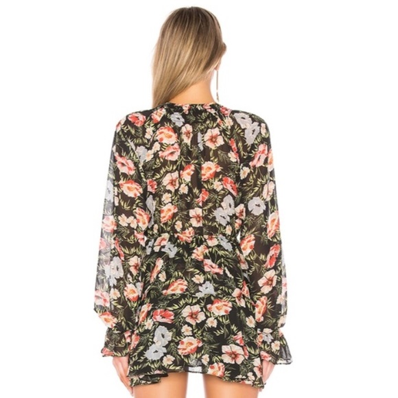 Tularosa Kenya Dress in Cicily Floral - Picture 3 of 11